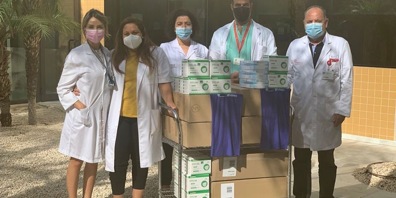 El Hospital Universitario de Torrevieja envía material sanitario a Cuba