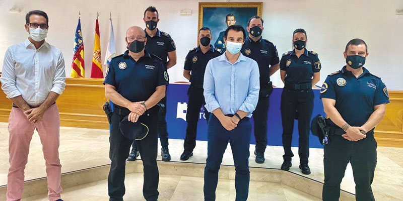 Se incorporan cuatro nuevos agentes de Policía Local