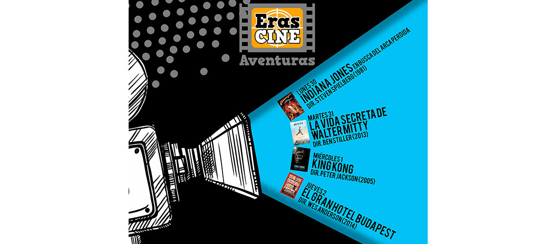 ‘Eras de cine’ dedica su sexta edición al género de aventuras