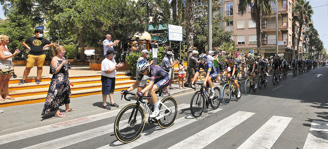 La 8ª etapa de La Vuelta Ciclista  a España pasó por Torrevieja