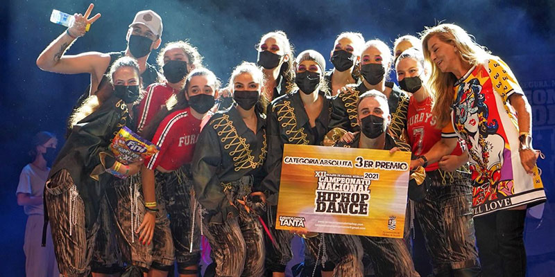 ‘Kaotix’, tercer premio  en el XII Campeonato  Nacional HipHop Dance