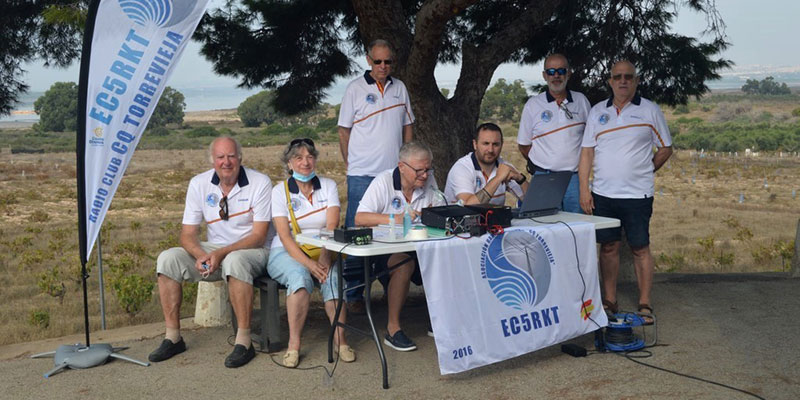 Radioclub CQ logró más de 800 contactos en la activación del Parque Natural