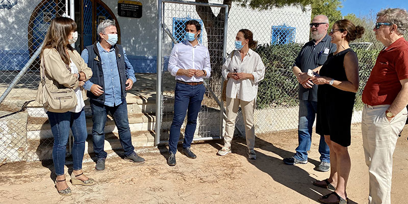 Un grupo de periodistas belgas visita el Parque Natural de las Lagunas de Torrevieja y La Mata