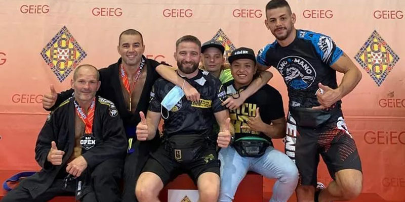 Tres medallas para el club Mano a Mano en el Open Girona de BBJ