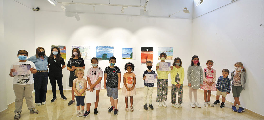 Veinticinco niños plasmaron “La naturaleza en Torrevieja”