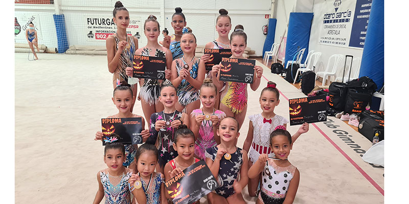 Buen fin de semana para El Club Gimnasia Rítmica Torrevieja