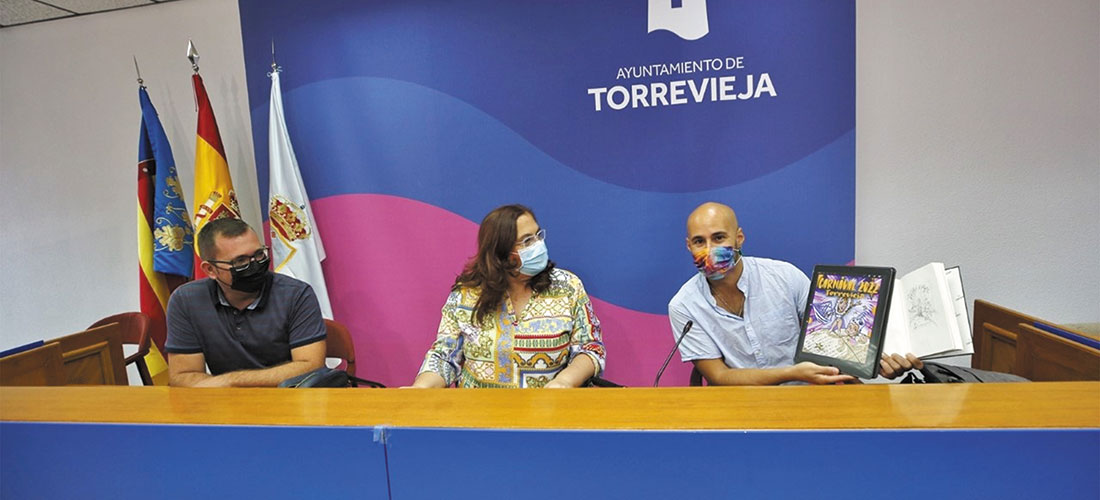 Presentado el cartel anunciador del Carnaval de Torrevieja 2022, que se celebrará del 4 de febrero al 6 de marzo