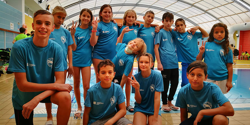 Lluvia de medallas para el Club de Natación Alfa