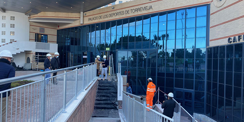 El Consejo Superior de Deportes concede al Ayuntamiento 933.525 euros por la obra integral del Palacio de Deportes