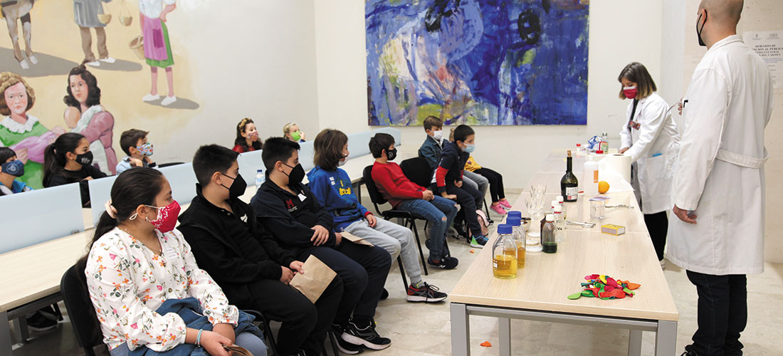 Los escolares aprendieron con ciencia divertida