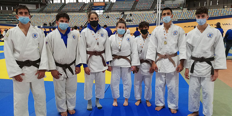 Siete medallas autonómicas para el Judo Club Nozomi