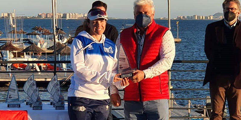 Ascensión Roca hizo doblete  en ILCA 6 en el III Trofeo Centenario