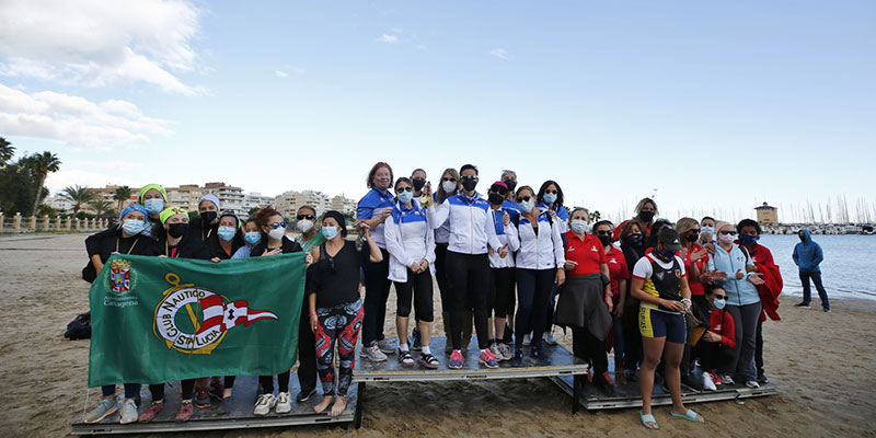 Un oro y dos bronces para el RCNT en el Campeonato Autonómico de Dragón Boat