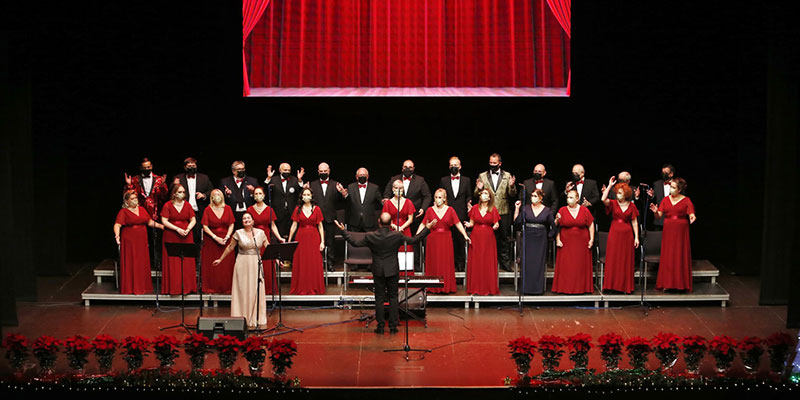 El Orfeón de Torrevieja anunció la llegada de la Navidad