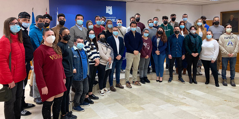 Treinta y tres desempleados menores de 30 años se incorporan al Ayuntamiento con el programa EMPUJU 2021