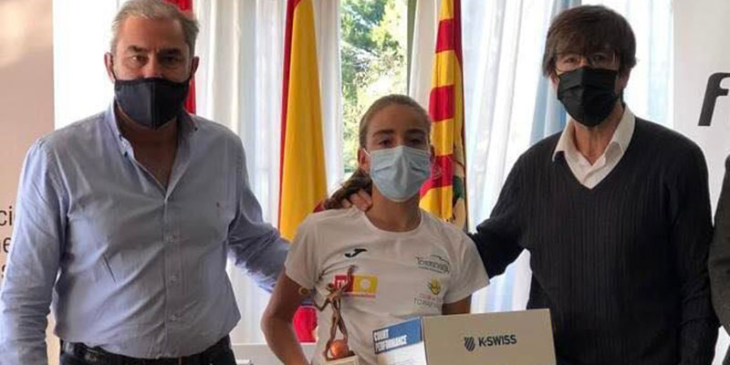 Charo Esquiva, finalista en el Máster Nacional sub-14