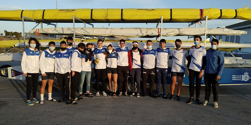 El RCNT se alza 9º de 42 clubes en el XV Open Internacional de Andalucía de Remo