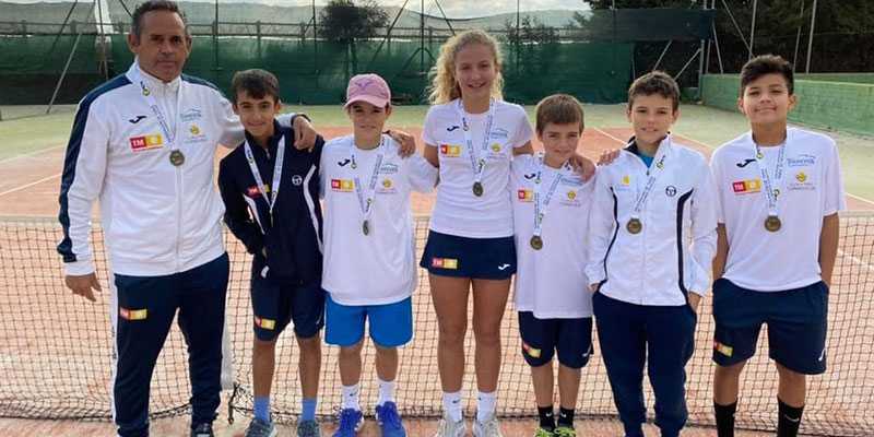 Los equipos alevín e infantil, campeones provinciales