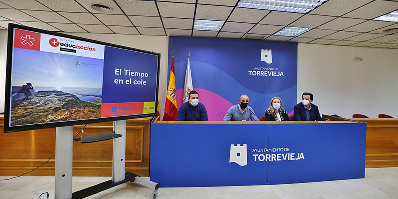 “El tiempo en el cole” llevará a los centros educativos actividades sobre meteorología, naturaleza o astronomía