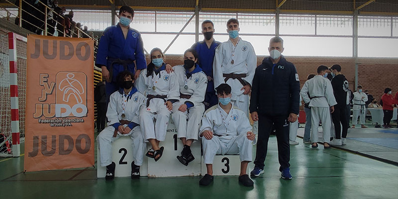 Judo: Cinco medallas para el Judo Club Nozomi en Castellón