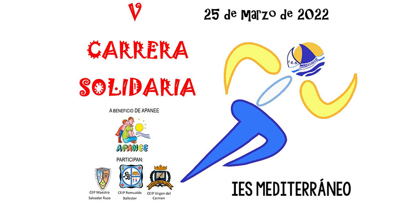 El IES Mediterráneo celebra la 5ª edición de su carrera solidaria