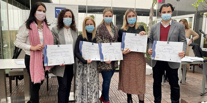 Entregados los diplomas a las 74 empresas distinguidas en el Sistema Integral de Calidad Turística en Destino (SICTED)