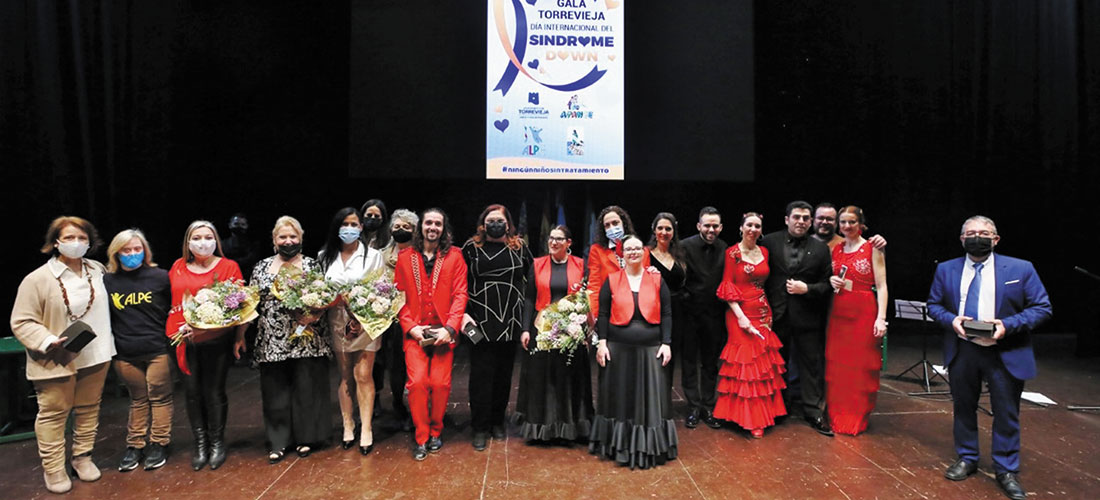 Una gala conmemoró el Día Mundial del Síndrome de Down