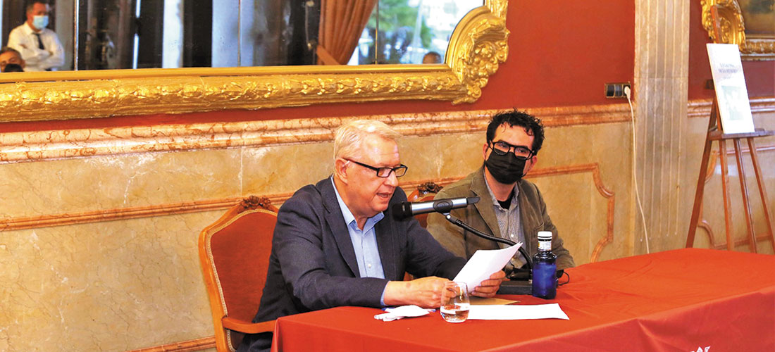 César Rodríguez presentó su libro ‘La cocina de la memoria’