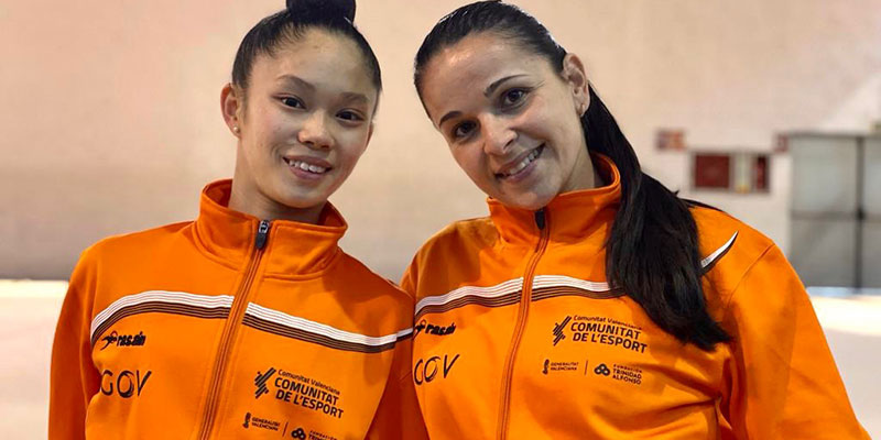 La gimnasta Lucia Leshan Cañas Mendo, convocada para el Campeonato de España de la Juventud