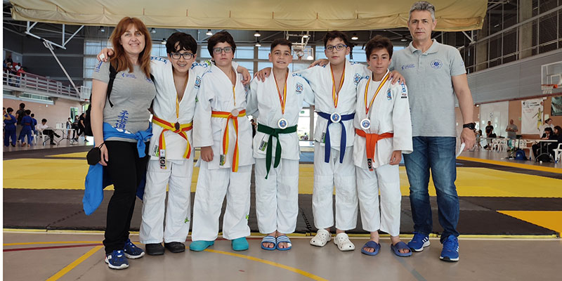Seis medallas para el Club Nozomi en la Copa de Judo de Catarroja