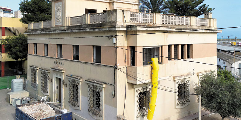 Comienza la rehabilitación del edificio de la Aduana