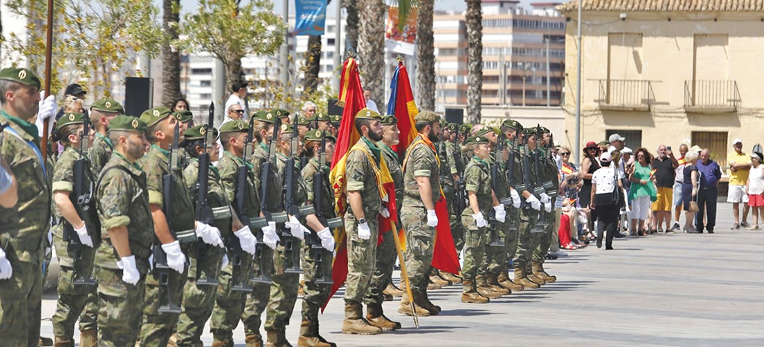 Torrevieja acogió la primera Jura de Bandera civil post pandemia