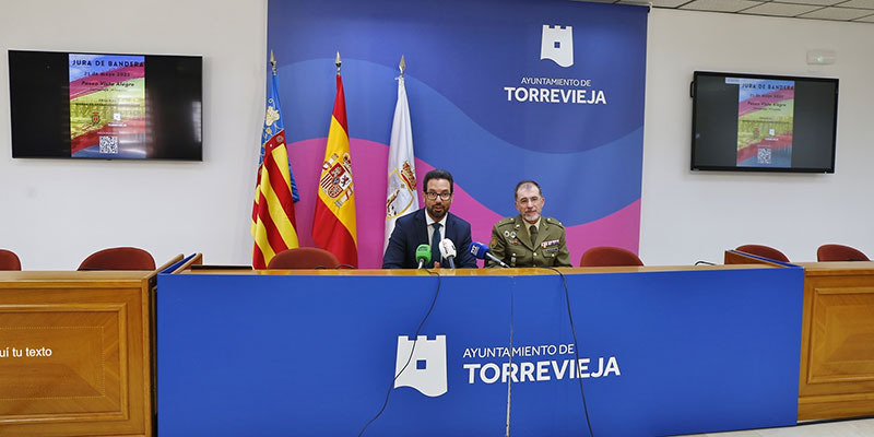 El 21 de mayo tendrá lugar en el Paseo Vista Alegre la Jura de Bandera para personal civil