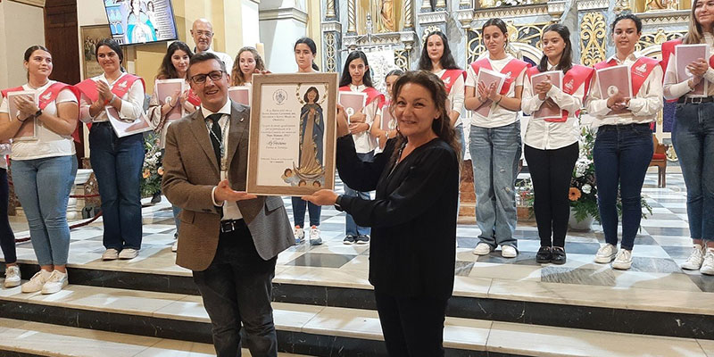 Concierto homenaje a la Purísima y toma de posesión de la junta directiva de los «Hijos de la Inmaculada»