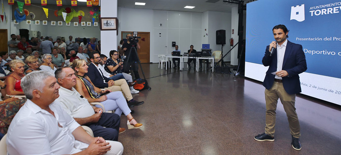 Presentado el futuro pabellón deportivo de La Mata