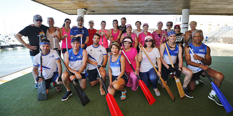 Nace el primer equipo de Dragon Boat BCS en el RCNT de mujeres que han superado el cáncer de mama