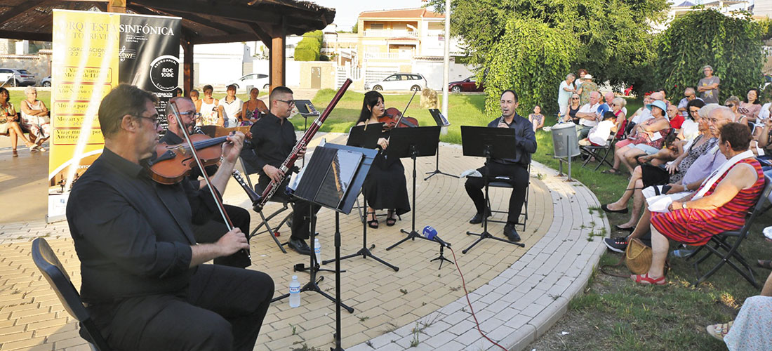 Comienza el ciclo de música de cámara en el parque