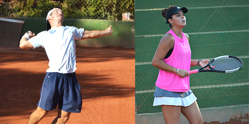 Fermín Calvo y María José Luque,  ganadores absolutos del 44º Torneo de Tenis ‘Ciudad de Torrevieja’