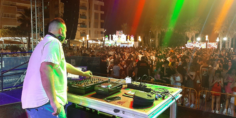 “Llenazo” en las verbenas de La Mata