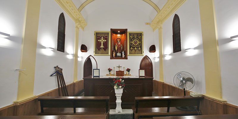 El Ayuntamiento restaura la ermita de San Emigdio en el Parque de las Naciones