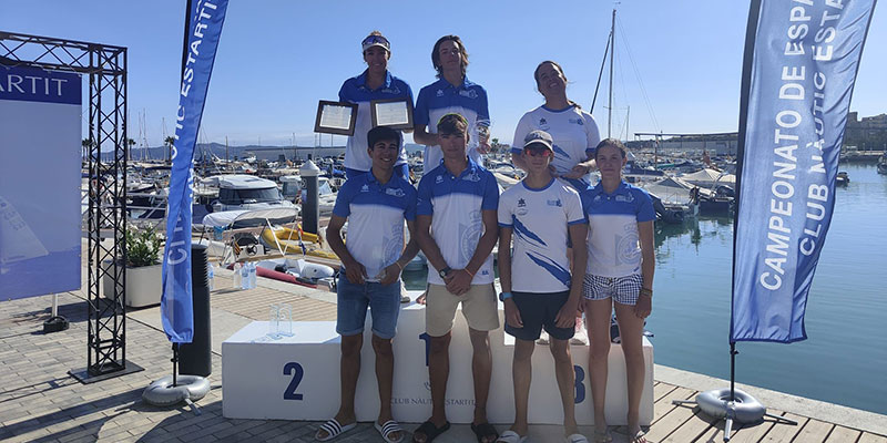 Oro para Ascensión Roca y José María Alcañiz en el Campeonato de España de Clase Europa