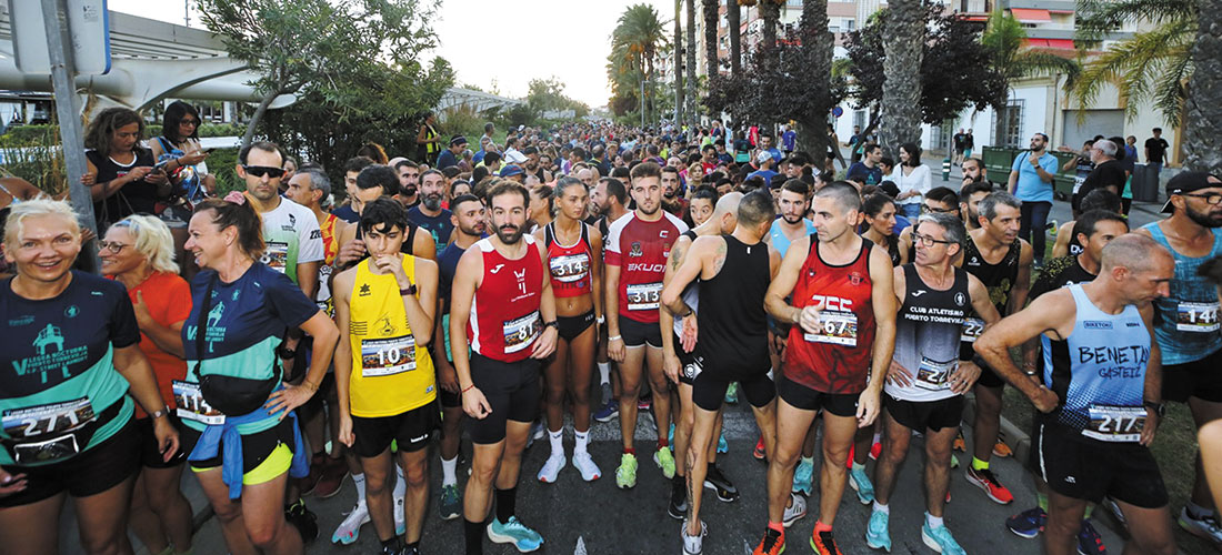 Pablo Bautista y María Luisa Culiáñez ganaron la V Legua Nocturna
