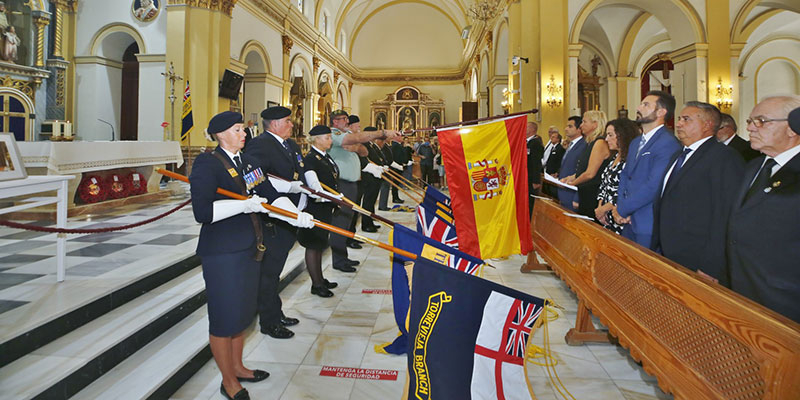 La Royal British Legion celebró una misa funeral por la Reina Isabel II