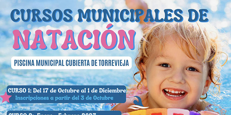 En breve se abre el plazo de los cursos de natación