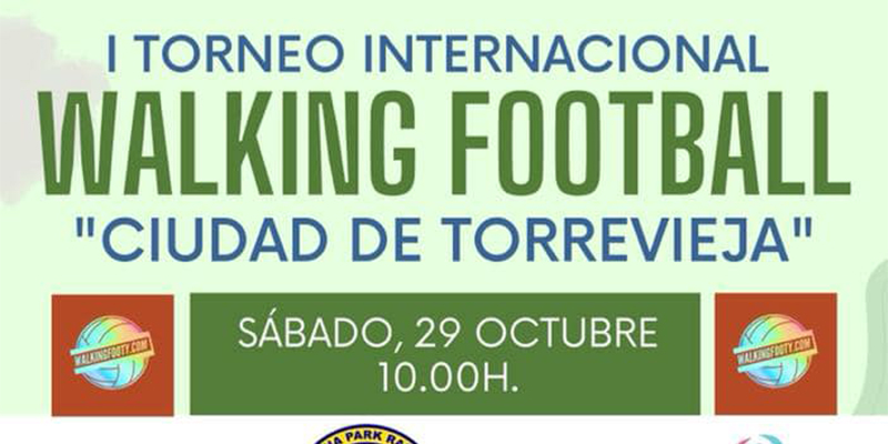 El 29 de octubre se disputa el I Torneo de Walking Football
