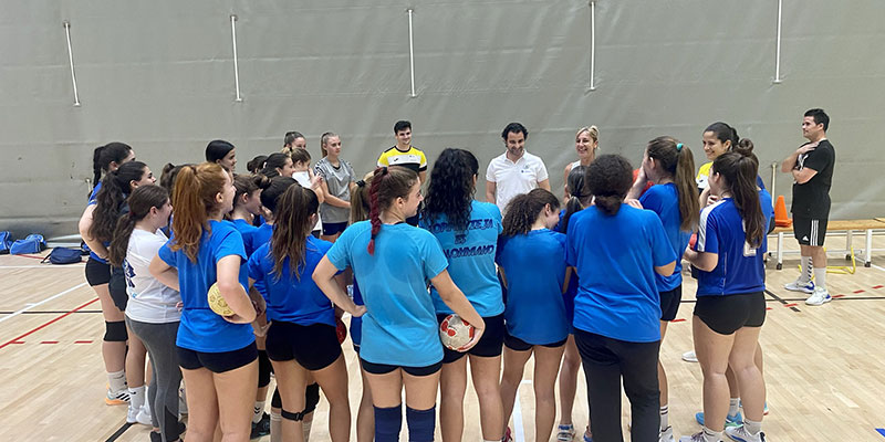 El alcalde visitó las Escuelas Deportivas Municipales