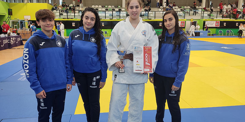 Bronce para el Judo Club Nozomi en la Supercopa de Vigo