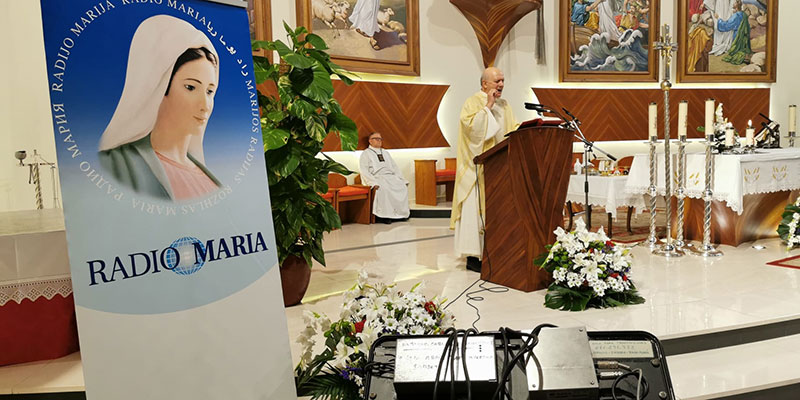 Radio María se sumó a los actos en conmemoración del 50 aniversario de la Parroquia del Sagrado Corazón