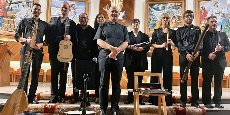 ‘Los Ministriles del Emperador’ en el 50 aniversario de la Parroquia del Sagrado Corazón