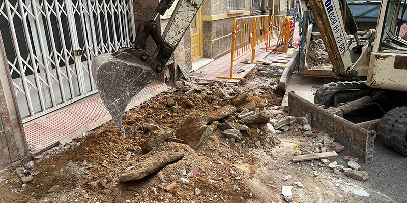 Comienzan las actuaciones de mejoras en itinerarios peatonales y en accesibilidad